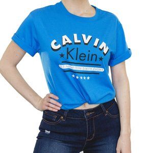 Calvin Klein Blue Graphic T-Shirt